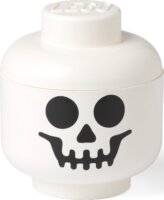LEGO 40330803 Room Copenhagen Csontvázfej Tároló doboz 1,1L - Fehér