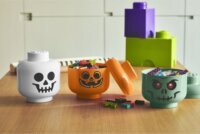 LEGO 40330803 Room Copenhagen Csontvázfej Tároló doboz 1,1L - Fehér