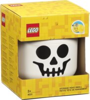 LEGO 40330803 Room Copenhagen Csontvázfej Tároló doboz 1,1L - Fehér