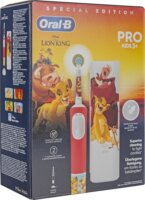 Oral-B Vitality Pro 103 Forgó-Oscilláló Elektromos Gyermek Fogkefe Utazó tokkal - Oroszlánkirály mintás