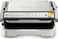 Tefal GC773D10 OptiGrill 2 az 1-ben Összecsukható Elektromos Kontaktgrill 2100 Watt - Ezüst
