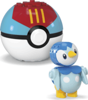Mattel MEGA Pokémon Pokéball Szett - Piplup és Togepi 41 darabos Építőjáték szett