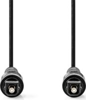 Nedis CAGL25000BK20 Toslink apa - Toslink apa Kábel 2m - Fekete