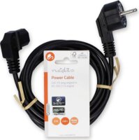 Nedis CEGL10020BK20 220V Hálózati tápkábel 2m - Fekete