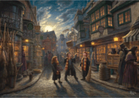 Schmidt Spiele Thomas Kinkade Studios Harry Potter - Diagon Alley 1000 darabos puzzle
