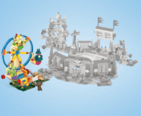 MEGA Pokémon móka az óriáskeréken 393 darabos építőjáték szett