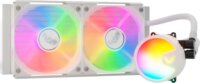 Valkyrie A240 240mm ARGB Univerzális CPU Vízhűtás - Fehér