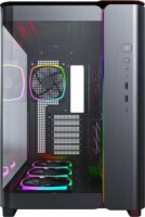 Montech KING 95 PRO Midi Torony Számítógépház + 4db 120mm ARGB + 2db 140mm ARGB ventilátor - Fekete