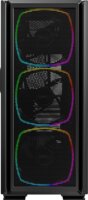 Montech SKY TWO GX Midi Torony Számítógépház + 3db 140mm ARGB ventilátor - Fekete