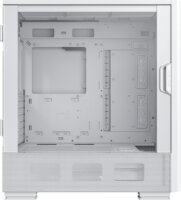Montech SKY TWO GX Midi Torony Számítógépház + 3db 140mm ARGB ventilátor - Fehér