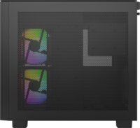 Montech KING 65 PRO Midi Torony Számítógépház + 2db 140mm + 1db 120mm ARGB ventilátor - Fekete