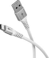 Goobay 74531 USB-A apa - USB-C apa 2.0 Adat és töltőkábel 2m - Fehér
