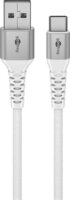 Goobay 74530 USB-A apa - USB-C apa 2.0 Adat és töltőkábel 1m - Fehér