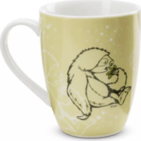 Nici Slobby a lajhár 310 ml porcelán Bögre ajándéktárgy - Zöld mintás