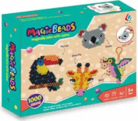 Magic Beads Kulcstartó készítő szett 1000 db gyönggyel és egzotikus állat mintákkal