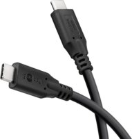 Goobay 74192 USB-C apa - USB-C apa 4.0 Adat és töltőkábel 1.5m - Fekete