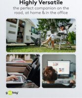 Goobay 65343 Apple Watch töltő 1m - Fehér