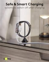 Goobay 65343 Apple Watch töltő 1m - Fehér