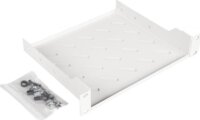 Equip EZFS-10-1-20-G 10" Fix rack szekrény polc 200mm 1U - Szürke