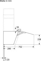 Neff D85IFN1S0 N 50 Kürtős Páraelszívó Szagelszívó - Fekete