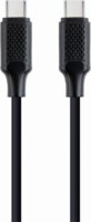 Gembird USB-C apa - USB-C apa 2.0 Adat- és töltőkábel 1,5m - Fekete
