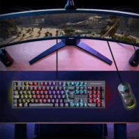 Spirit of Gamer XPERT K250 Mechanikus Vezetékes Gamer Billentyűzet HUN - Fekete