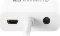 Sandberg HDMI apa - VGA+Audio anya Átalakító Adapter - Fehér
