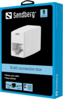 Sandberg UTP RJ45 Toldó - Fehér