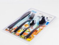 Iris KT-559 Cube Rozsdamentes acél evőeszköz szett - Ezüst (16 db)