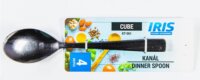 Iris KT-561 Cube Rozsdamentes acél kanál szett - Fekete (4 db)