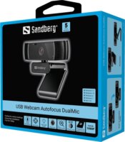 Sandberg 134-38 FullHD 30fps Webkamera - Fekete