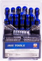 Iris Tools DT-77-126 Csavarhúzó készlet (77 db / csomag)