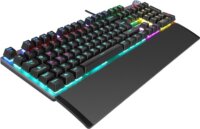 Rampage KB-R28 Blade Plus Vezetékes Mechanikus Gamer Billentyűzet HUN - Fekete