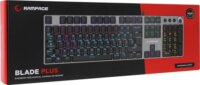 Rampage KB-R28 Blade Plus Vezetékes Mechanikus Gamer Billentyűzet HUN - Fekete