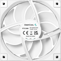 DeepCool FT12 120mm PWM Rendszerhűtő ventilátor - Fehér
