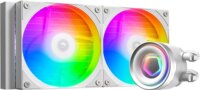 ID-Cooling FX240 INF RGB 240mm Univerzális CPU AiO Vízhűtés - Fehér