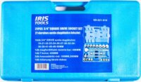 Iris Tools SS-021-010 Dugókulcs készlet autóhoz (21 db / csomag)