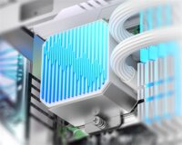ID-Cooling DX240 MAX 240mm Univerzális CPU AiO Vízhűtés - Fehér