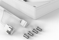 ID-Cooling AS-140-W 140mm PWM Rendszerhűtő ventillátor - Fehér