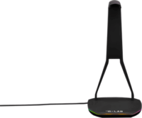The G-Lab K STAND HYDROGEN Fejhallgató Állvány és HUB - Fekete