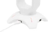 The G-Lab K-STAND-RADON-W Fejhallgató Állvány és HUB - Fekete