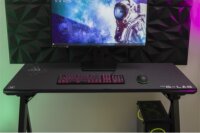The G-Lab PAD-MERCURY Gaming Egérpad 1200 x 570mm - Fekete mintás