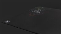 The G-Lab PAD-MERCURY Gaming Egérpad 1200 x 570mm - Fekete mintás