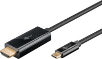 Goobay USB-C - HDMI 4K Átalakító kábel 1m - Fekete