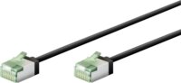 goobay 74356 Ultra-flexibilis U/FTP Cat.8.1 RJ45 Patch kábel 5m - Fekete