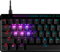ASUS ROG Falchion Ace HFX Vezetékes Billentyűzet GER - Fekete