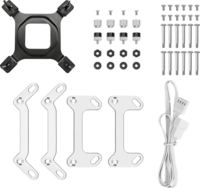 DeepCool MYSTIQUE 360 WH 360mm Univerzális CPU AiO Vízhűtés - Fehér