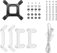 DeepCool MYSTIQUE 240mm Univerzális CPU AiO Vízhűtés - Fehér