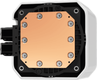 DeepCool MYSTIQUE 240mm Univerzális CPU AiO Vízhűtés - Fehér