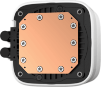 DeepCool LD360 ARGB 360mm Univerzális CPU AiO Vízhűtés - Fehér